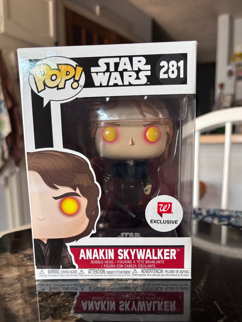 Funko Pop! Star Wars Anakin SkywalkerWalgreens Exclusive Bobble-Head Figure #281